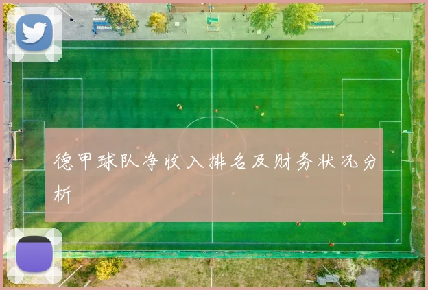 德甲球队净收入排名及财务状况分析